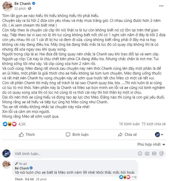 M&egrave;o 2k4 lộ clip ăn kem với b&eacute; chanh