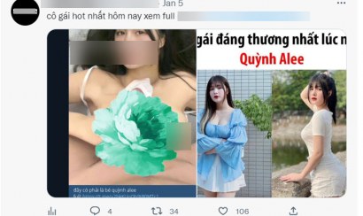 Clip Quỳnh Alee và Tú Le, Clip Quỳnh Alee 3 phút rưỡi mới nhất