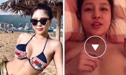 Clip Trâm Anh 9 phút cùng bạn trai không che