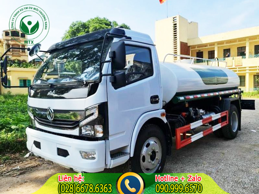 Cho thu&ecirc; xe bồn chở nước tưới c&acirc;y gi&aacute; rẻ