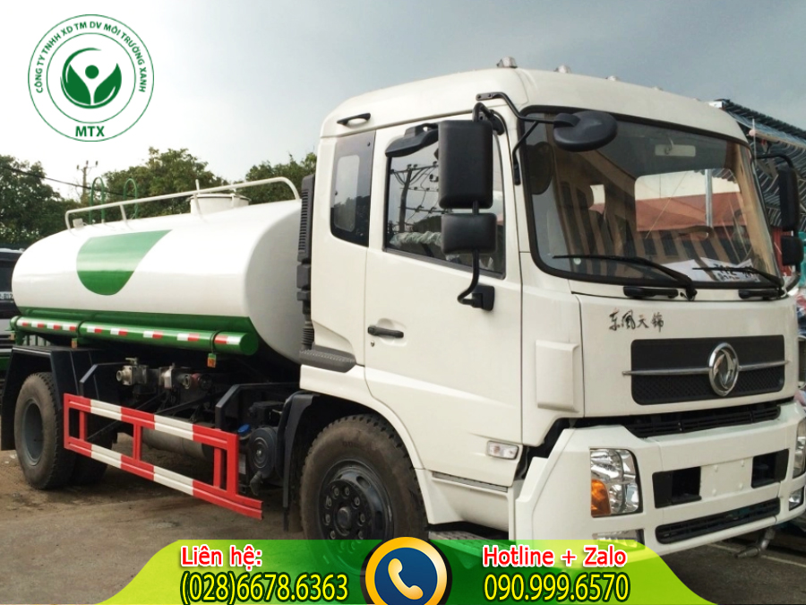 Cho thu&ecirc; xe bồn chở nước sạch