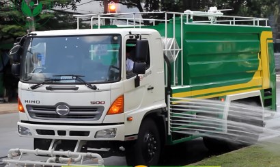Dịch vụ cho thuê xe tưới nước rửa đường giá rẻ, chất lượng hàng 