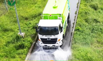 Cho thuê xe tưới cây giá rẻ nhất hiện nay tại Môi Trường Xanh