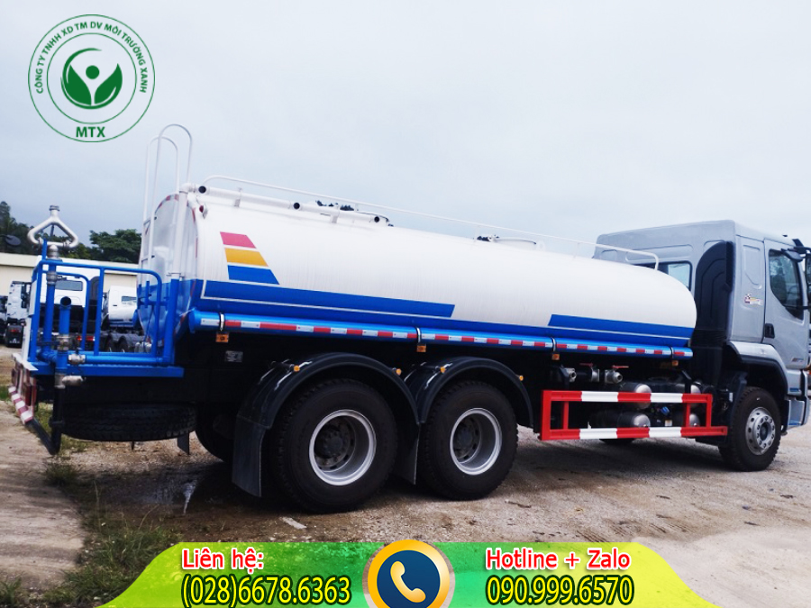 Cho thu&ecirc; xe bồn chở nước sạch quan trong