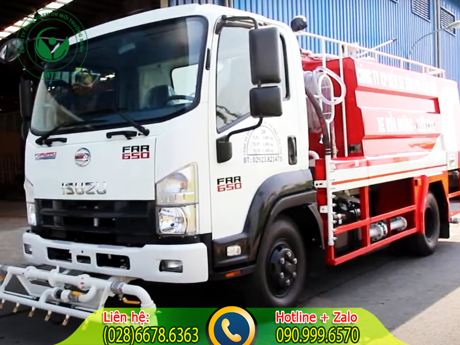 Dịch vụ cho thu&ecirc; xe bồn tưới nước rửa đường uy t&iacute;n h&agrave;ng đầu