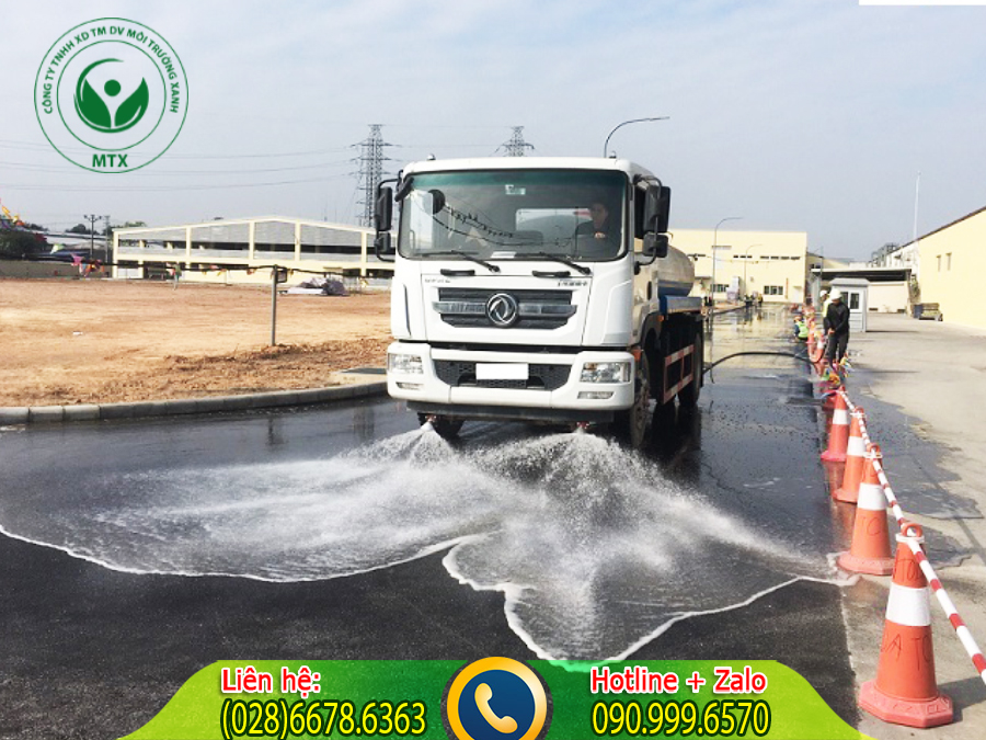 Cho thu&ecirc; xe bồn chở nước sạch với quy tr&igrave;nh chuy&ecirc;n nghiệp