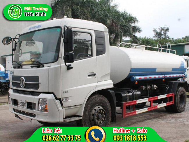 Cho thu&ecirc; xe bồn chở nước tưới c&acirc;y nhiều chức năng